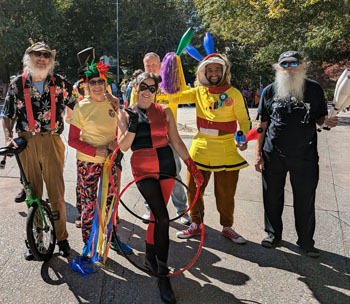 AJA at L5P Halloween Parade